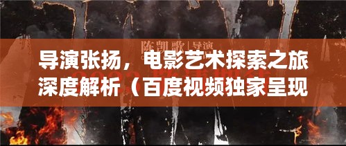 导演张扬，电影艺术探索之旅深度解析（百度视频独家呈现）