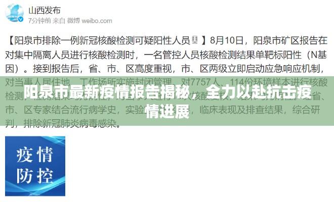 阳泉市最新疫情报告揭秘，全力以赴抗击疫情进展
