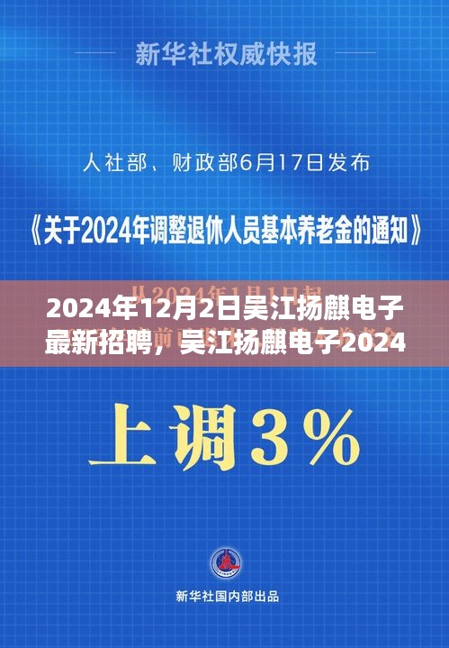 吴江扬麒电子2024年最新招聘盛启，科技新星耀目崛起，诚邀英才共创辉煌