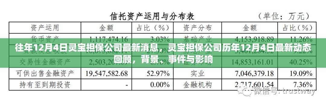 往年与最新动态回顾，灵宝担保公司历年十二月四日的发展脉络与影响分析