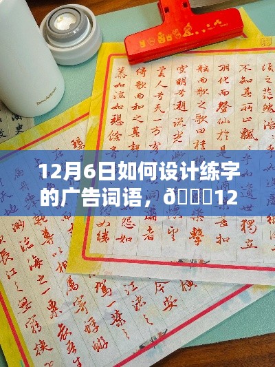 🌟12月6日，开启书法新篇章，练字广告词语火爆小红书💖