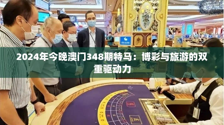 2024年今晚澳门348期特马：博彩与旅游的双重驱动力