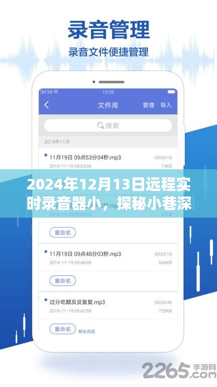 探秘小巷深处的宝藏，远程实时录音器小揭秘，2024年12月13日