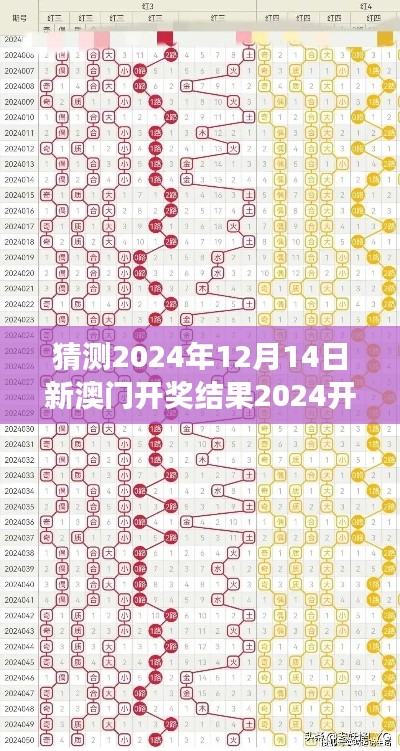 猜测2024年12月14日新澳门开奖结果2024开奖记录：从历史角度看开奖结果的规律