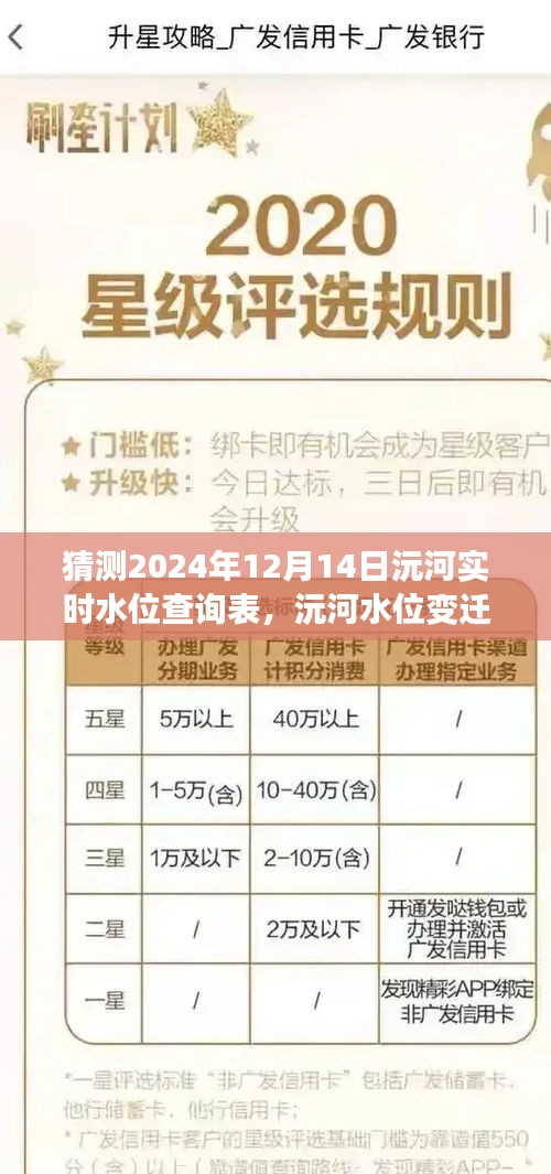 2024年12月14日沅河实时水位探索，水位变迁一览