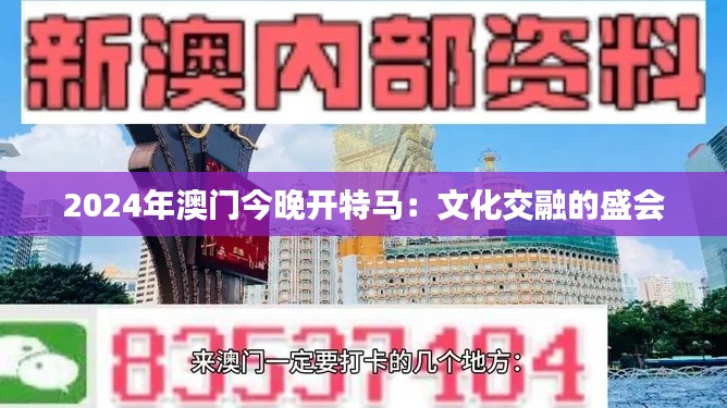 2024年澳门今晚开特马：文化交融的盛会