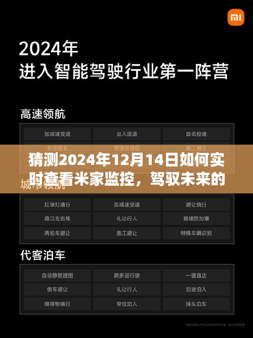 驾驭未来智慧，实时查看米家监控，学习与创新的力量