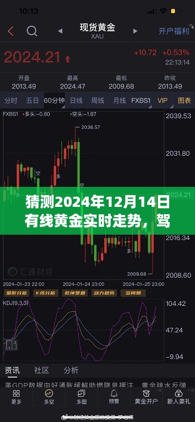 驾驭未来黄金走势，预测2024年黄金实时走势之旅的自信之旅学习之路