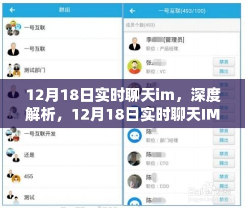 12月18日实时聊天IM深度解析与全面评测介绍