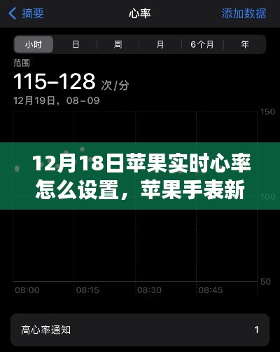 苹果手表实时心率设置指南，12月18日新功能，共享温情时刻的心率监测技巧