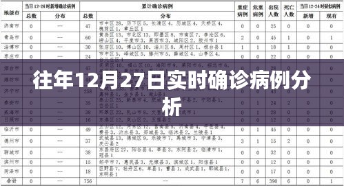 往年12月27日疫情实时确诊病例数据解析