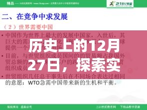 历史上的12月27日，实时外盘软件奇妙之旅探索