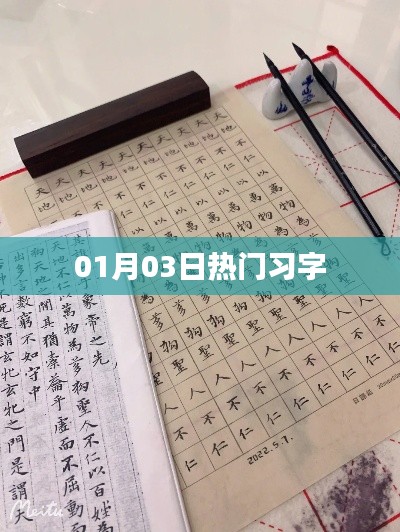 热门习字，最新动态与精彩瞬间（日期更新至01月03日）