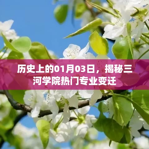 揭秘三河学院热门专业变迁史，历史日期背后的故事