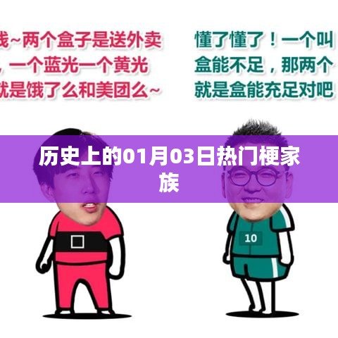 热门梗家族揭秘，历史上的那些日子——一月三日回顾