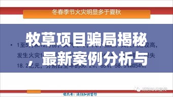 牧草项目骗局揭秘，最新案例分析与风险警示