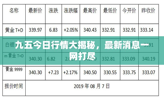 九五今日行情大揭秘，最新消息一网打尽