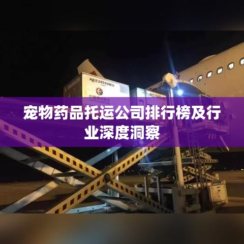 宠物药品托运公司排行榜及行业深度洞察