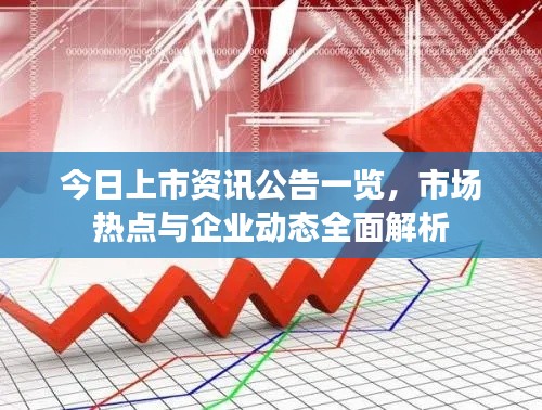 今日上市资讯公告一览，市场热点与企业动态全面解析