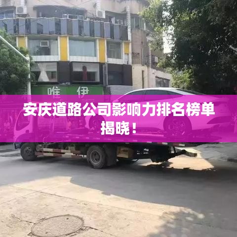 安庆道路公司影响力排名榜单揭晓！